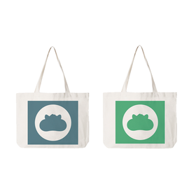 Einfache Logo Basic Segeltuchtasche